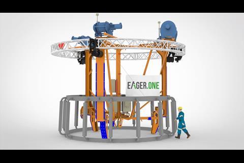 The Anode Cage Installation Aid (ACIA). Graphic: Eager.one